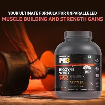 MuscleBlaze Biozyme Whey Protein PR Powder 2 Kg - Image 2