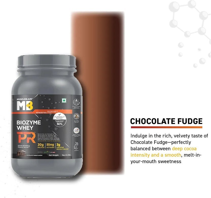 MuscleBlaze Biozyme Whey Protein PR Powder 1 kg - Image 3